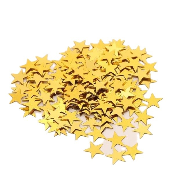 کانفتی ( پولک بالن)  ستاره  رنگین کمان